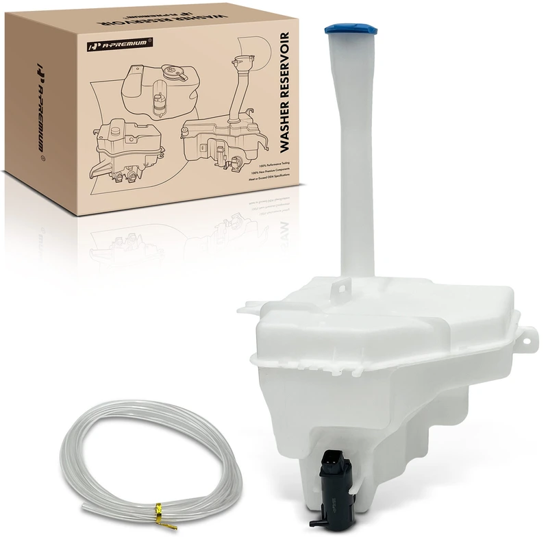 Windshield Washer Reservoir with Pump & Cap Filler & Neck for Kia Forte 2010-2014 Forte5 2014