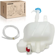 Windshield Washer Reservoir with Pump & Cap & Filler Neck for 1994-1997 Honda Accord