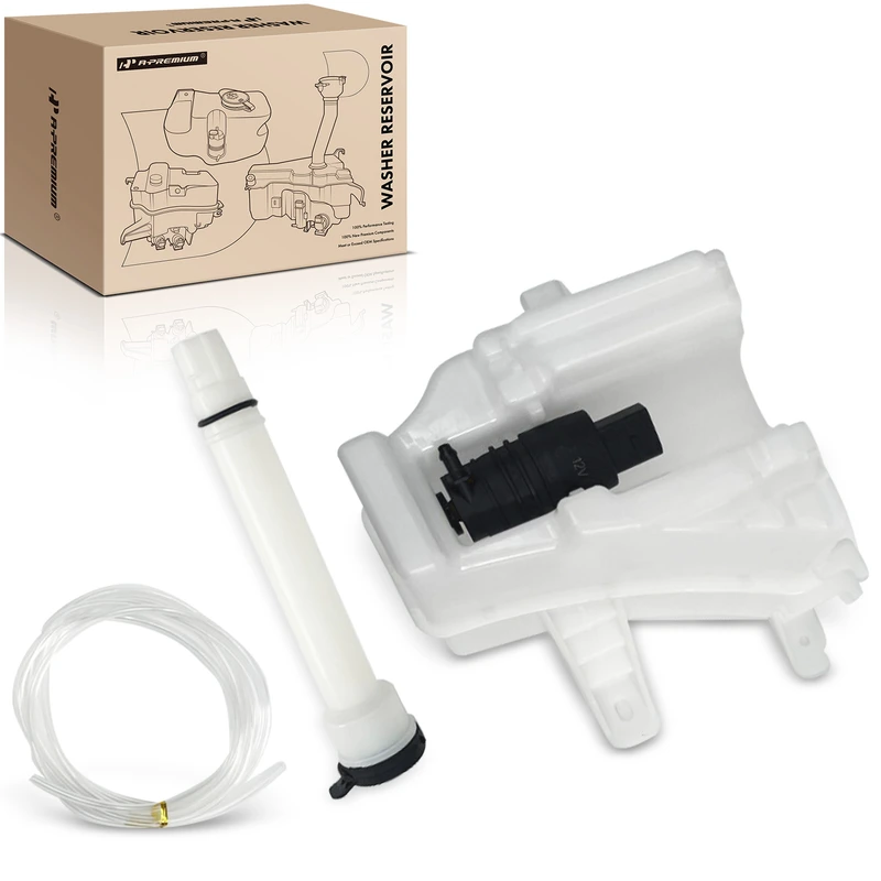 Windshield Washer Reservoir with Cap & Pump for 2012 Chevrolet Sonic