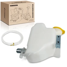 Windshield Washer Reservoir with Cap & Single Pump for 1997-2002 Jeep Wrangler
