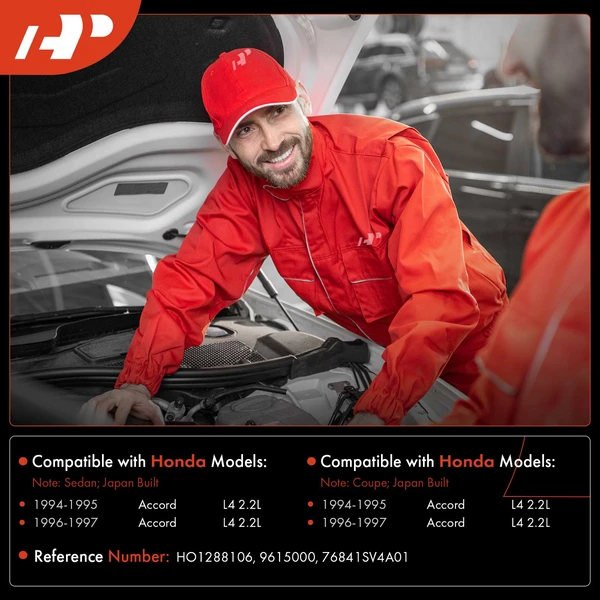 Windshield Washer Reservoir with Pump & Cap & Filler Neck for Honda Accord 94-97