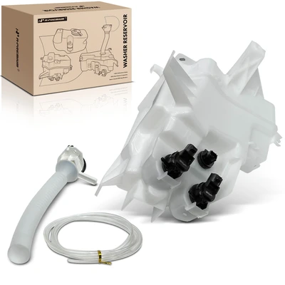 Windshield Washer Reservoir with Cap & Pump & Sensor