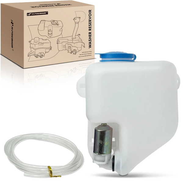 Windshield Washer Reservoir with Pump & Cap for 1988-1995 Isuzu Pickup