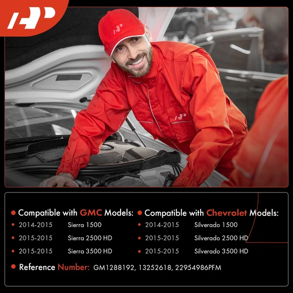 Windshield Washer Reservoir with Cap & Pump for Chevrolet Silverado 1500 GMC