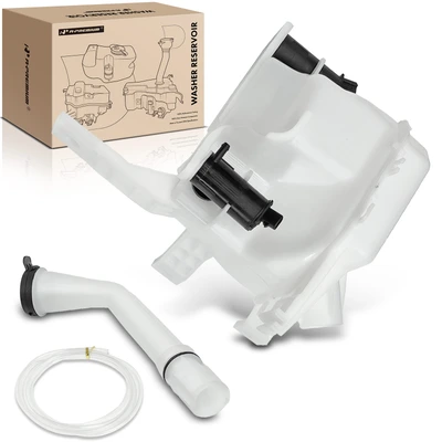 Windshield Washer Reservoir with Cap & Pump 