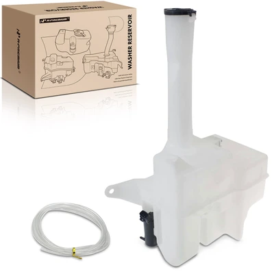 Windshield Washer Reservoir with Cap & Pump