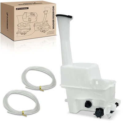 Windshield Washer Reservoir with Cap & Pump