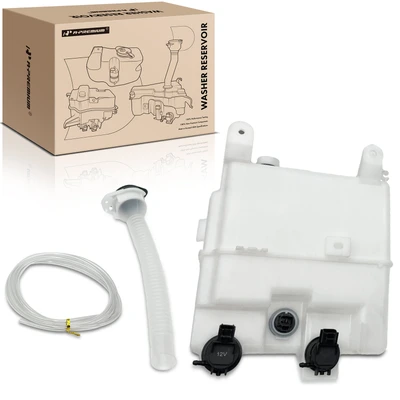 Windshield Washer Reservoir with Cap & Pump & Sensor