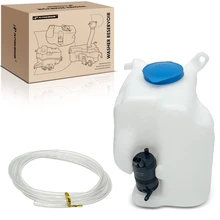 Windshield Washer Reservoir with Pump & Cap with Motor for 1988-1992 Toyota Corolla