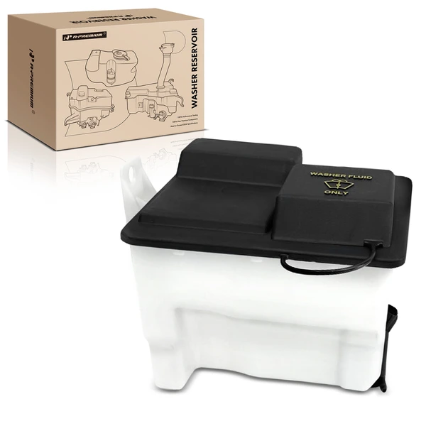 Windshield Washer Reservoir with Cap & Pump for 2004-2008 Ford F-150