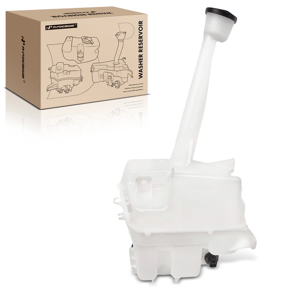 Windshield Washer Reservoir with Cap & Pump & Sensor for Toyota Corolla Matrix 2003-2008