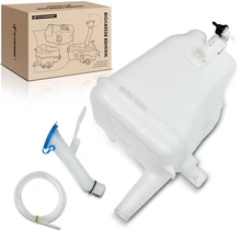Windshield Washer Reservoir with Cap & Pump for 2014-2019 Nissan Versa Note