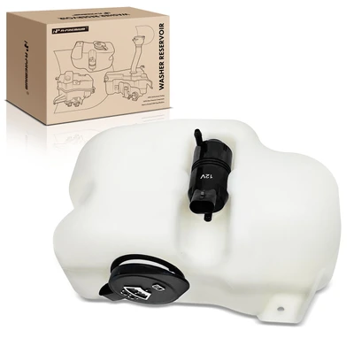 Windshield Washer Reservoir with Cap & Pump