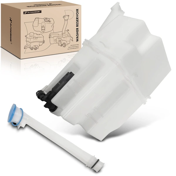 Windshield Washer Reservoir with Pump & Cap for 2014-2016 Nissan Rogue