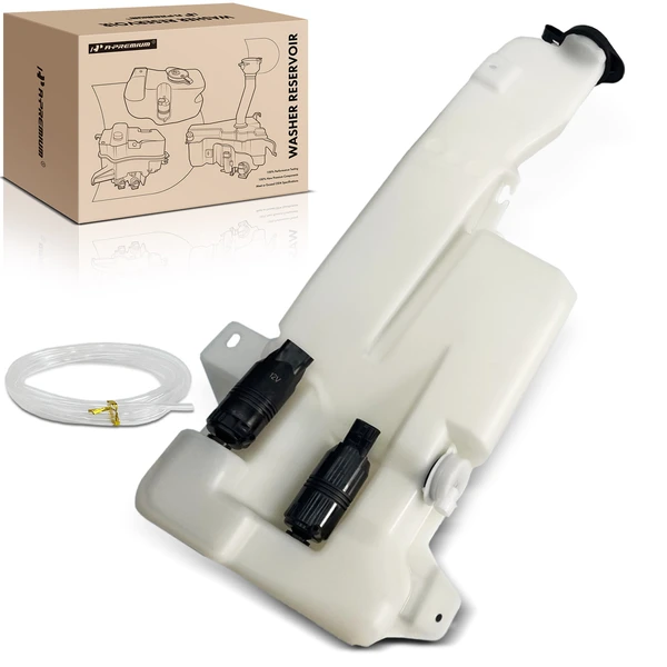 Windshield Washer Reservoir with Cap & Pump for 2000-2006 Chevrolet Tahoe