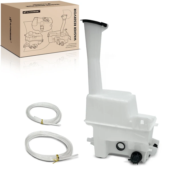 Windshield Washer Reservoir with Dual Pump & Cap for 2004-2020 Toyota Sienna