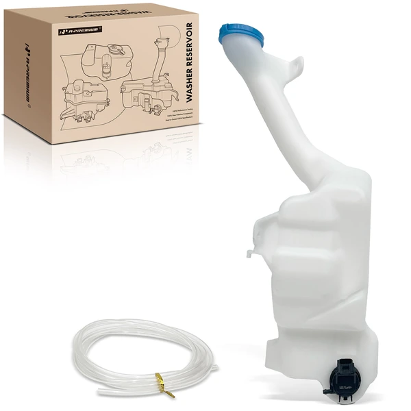 Windshield Washer Reservoir with Cap & Pump for Honda Accord 2013-2017 Coupe Sedan