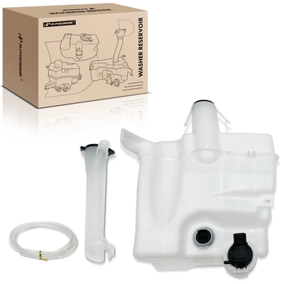 Windshield Washer Reservoir with Cap & Pump & Filler Neck &Sensor