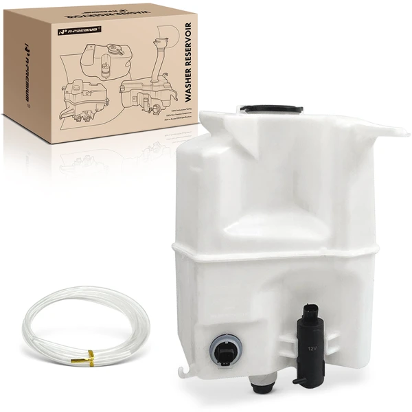 Windshield Washer Reservoir with Pump & Cap for 2016-2023 Toyota Tacoma