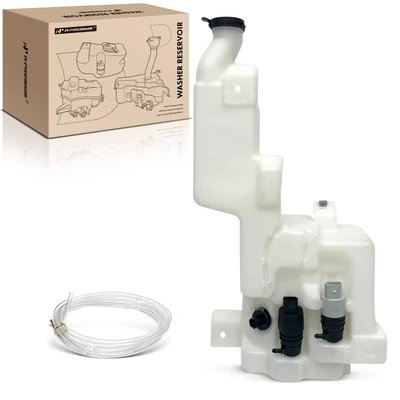 Windshield Washer Reservoir with Cap & Pump