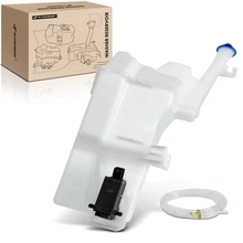 Windshield Washer Reservoir with Cap & Pump for Kia Rio 2012-2015 Hatchback