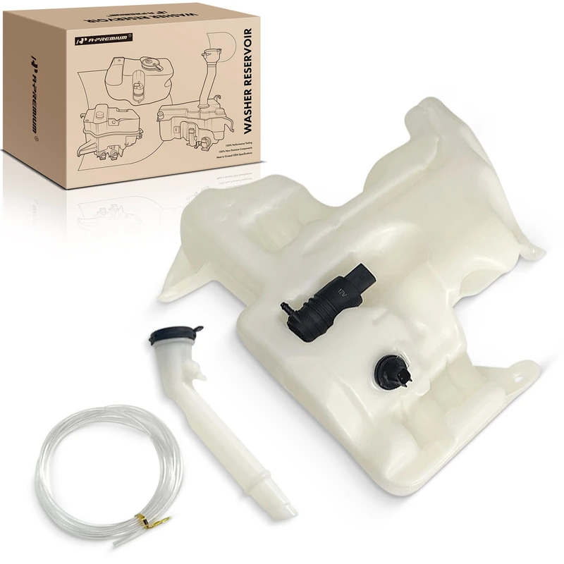 Windshield Washer Reservoir with Cap & Pump for 2020 Chevrolet Malibu