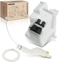 Windshield Washer Reservoir with Cap Filler & Inlet Pump
